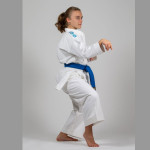 karategi KO elegant Kata WKF Premier League SET doppia giacca rosso blu