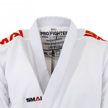 Karategi SMAI kumite Pro Fighter WKF Premiere League giacca rosso