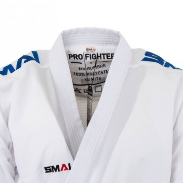 Karategi SMAI kumite Pro Fighter WKF Premiere League giacca blu