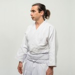 Aikidogi colore bianco training Aikido FUJIMAE