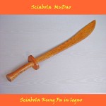 Sciabola in legno MuDao per Kung Fu