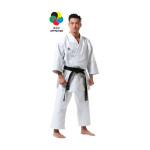 Karategi Tokaido Kata Master WKF cotone pesante bianco frusciante