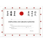 diploma arti marziali graduazione